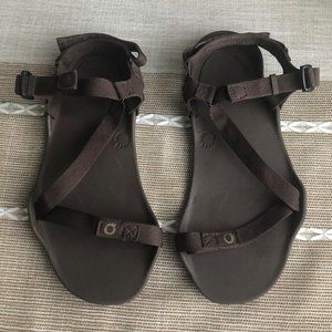 Xero Z-Trek Shoes Men’s Size 9 Barefoot Brown Natural Hiking Walking Sandals